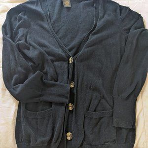 Grace Elements Black Cardingan - Large